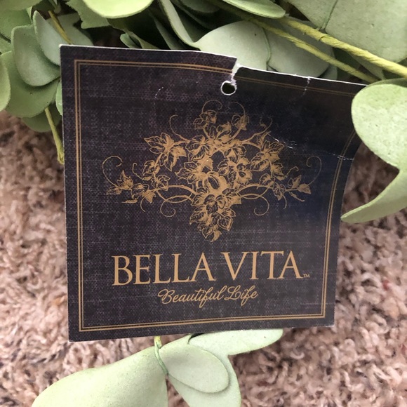 NWOT Hobby Lobby Floral Wreath with Foam Leaf Pattern (tag detached) 💐 - Picture 2 of 8